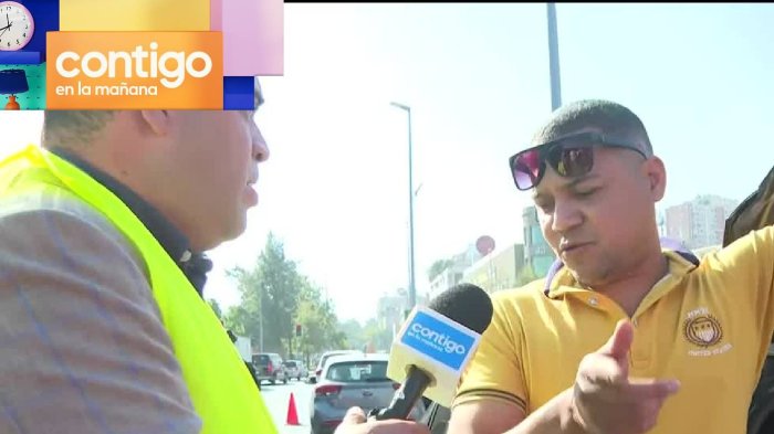 “Ojalá que nunca...”: La tensa discusión de sujeto fiscalizado por no tener licencia de conducir