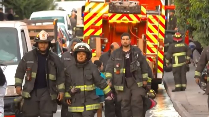 Hombre murió en catastrófico incendio en Conchalí: Se habría quedado dormido fumando