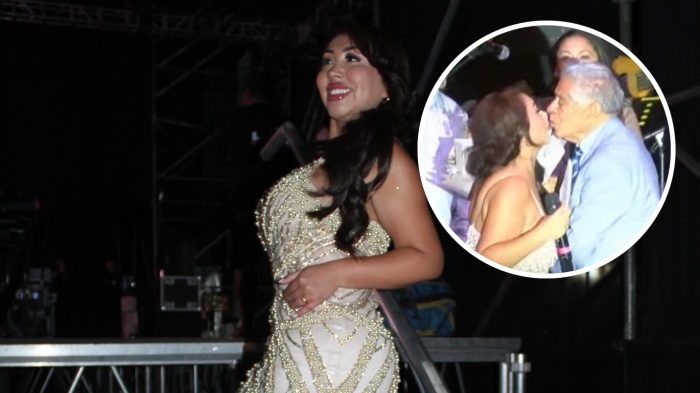 Besó al alcalde y debutó en la animación: Naya Fácil sorprendió en festival de Traiguén