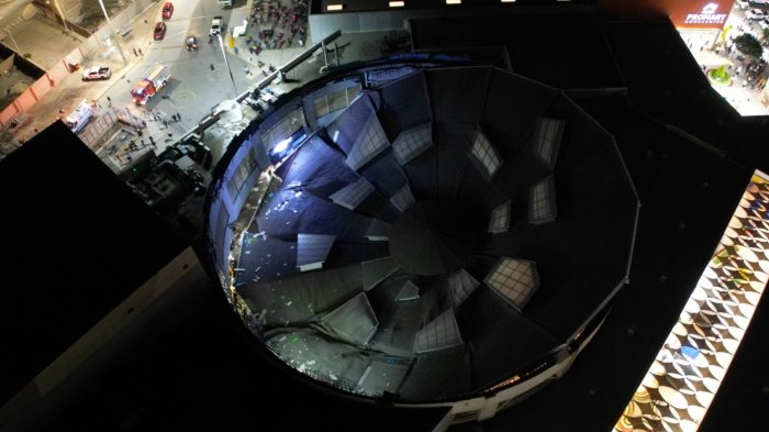 Tragedia en Perú: Techo de concurrido patio de comidas colapsó en Trujillo