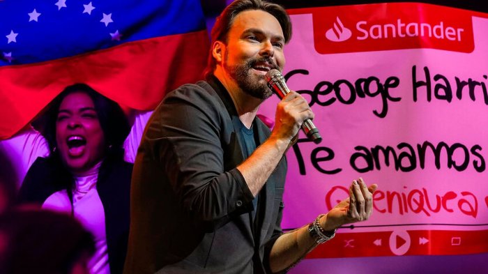 ¿Furor por George Harris? Venezolanos fueron en masa a la primera noche de Viña 2025