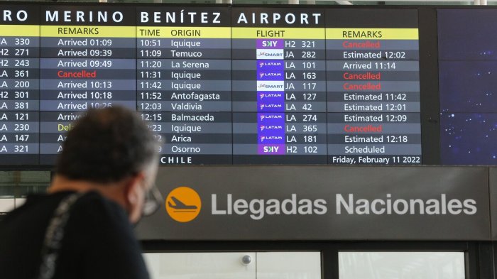 Aerolíneas advierten posibles vuelos afectados tras corte masivo del sistema eléctrico