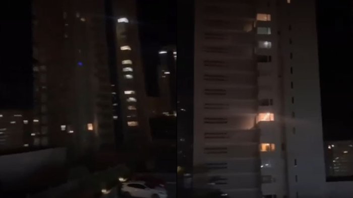 VIDEO | Con aplausos y gritos: El momento en que regresó la luz a Reñaca