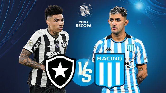 Botafogo vs Racing: Dónde ver ONLINE y EN VIVO partido de Recopa Sudamericana