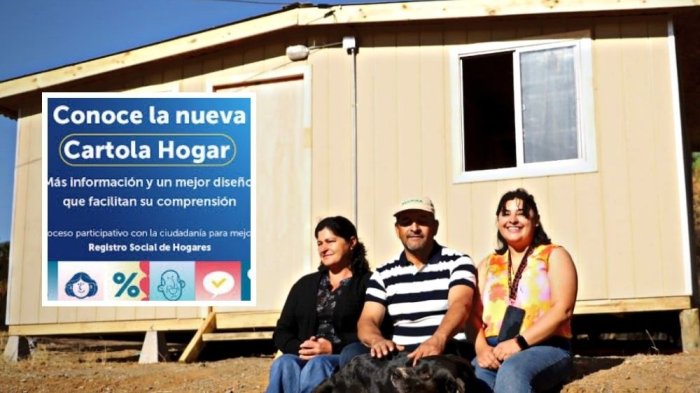 Conoce cómo será: Gobierno informa cambios en la Cartola del Registro Social de Hogares