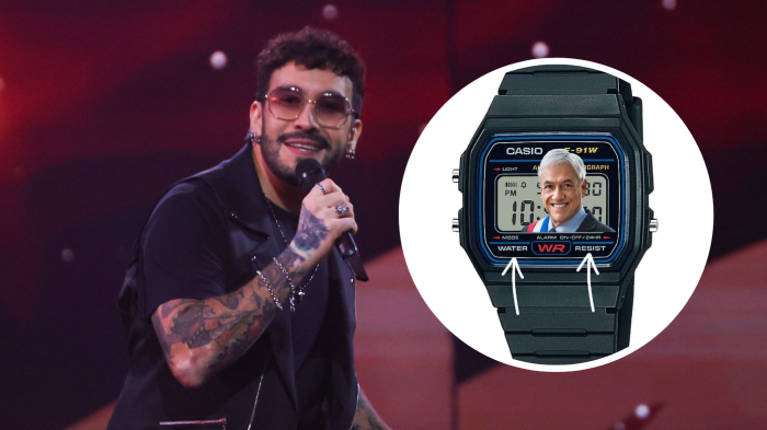 Piñera y George Harris: Los memes que dejó la rutina de Edo Caroe en Viña 2025