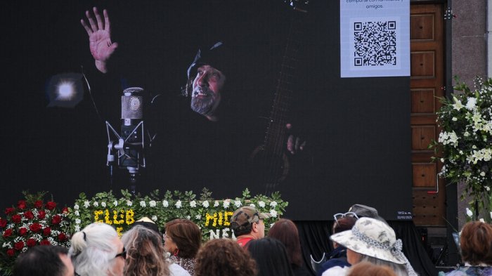 Funeral Negro Piñera: Así fue la ceremonia de despedida en el Parque del Recuerdo