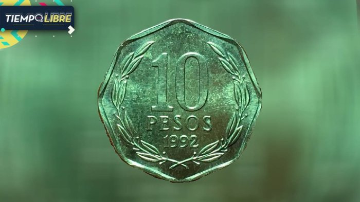 Esta es la moneda de $10 pesos que podría venderse hasta en $500 mil: En esto debes fijarte