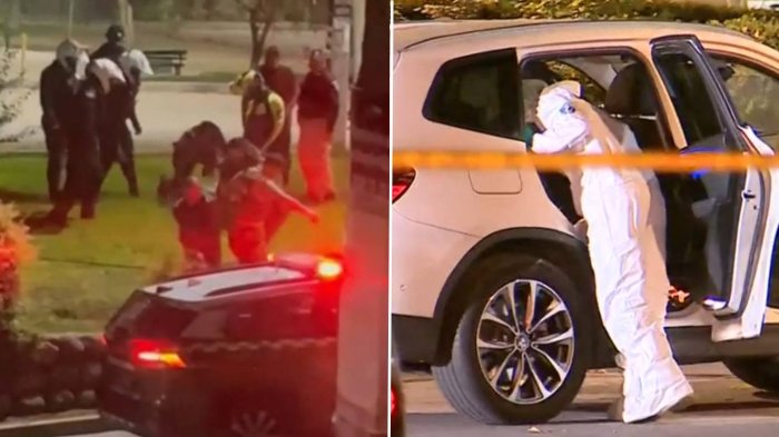 Violenta noche en Ñuñoa: Carabineros frustraron 2 asaltos diferentes en casi la misma cuadra