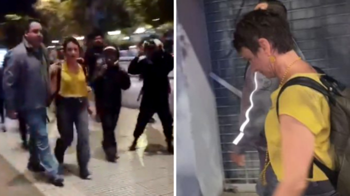 VIDEOS | Así fue la agresión contra la ex ministra Carolina Tohá en Santiago