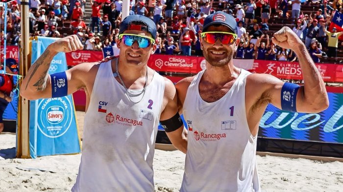 ¿Cómo le fue a los Primos Grimalt? Estos fueron los campeones del Sudamericano de Voley Playa