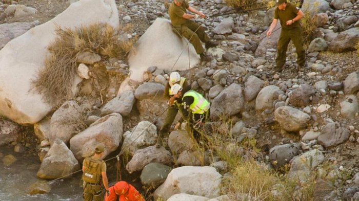 Encuentran sin vida a kayakista que había desaparecido en río El Yeso
