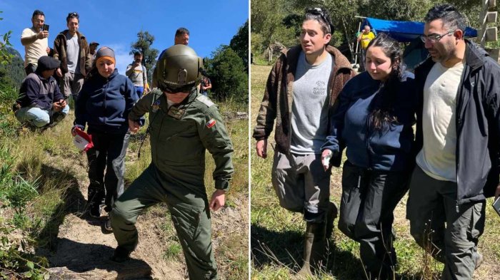 Armó refugio con ramas: Así sobrevivió la joven que estuvo 5 días desaparecida en Cochamó