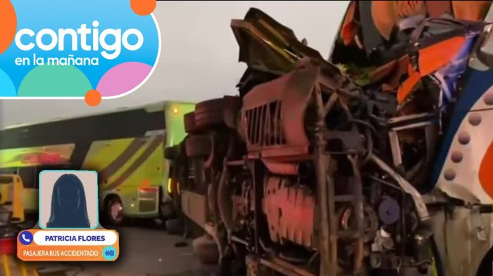 Pasajera de bus accidentado en Coquimbo entregó testimonio clave: “Desperté y sentí el golpe”