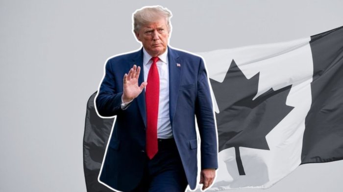 Trump lanzó nueva amenaza arancelaria a Canadá y reiteró intención de convertirlo en su estado 51