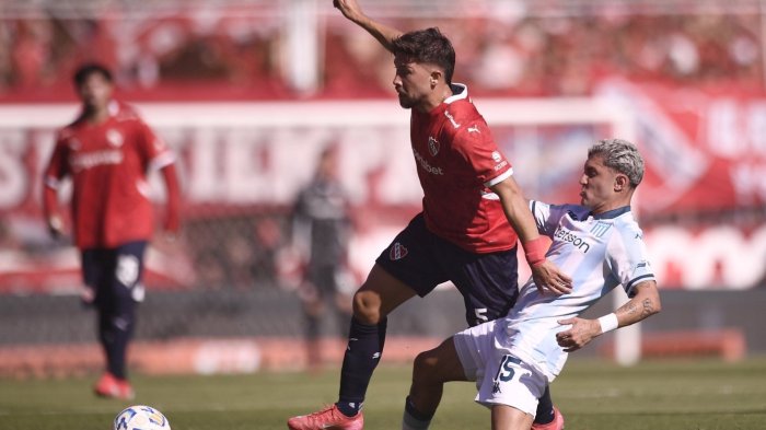 Independiente y Racing empataron en un intenso Clásico de Avellaneda con presencia chilena