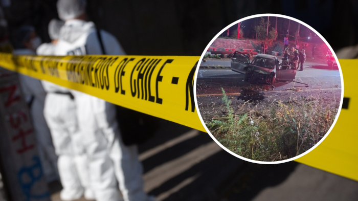 Adolescente ebrio chocó y dejó una persona muerta y tres heridas en Curacautín