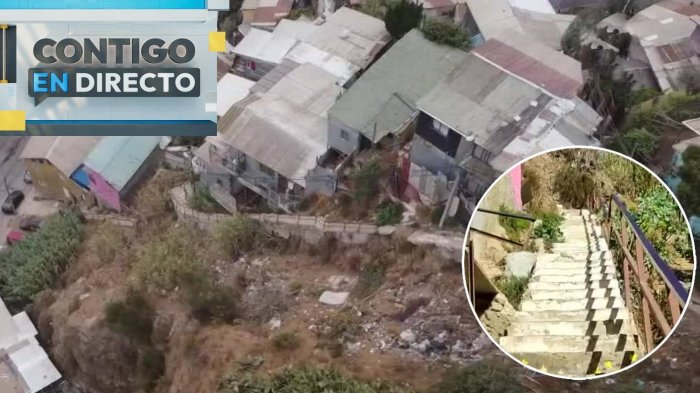 Vecinos de Valparaíso y su miedo a la “escala de la muerte”: Temen accidentes por su mal estado
