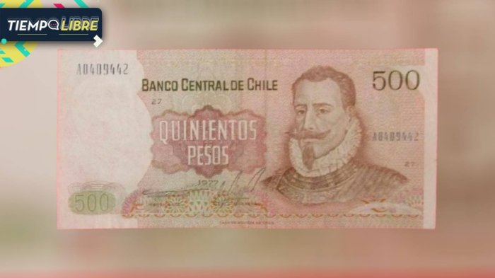 Este es el antiguo billete de $500 podría valer hasta 500 mil pesos: En esto debes fijarte