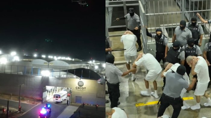 El Salvador encarcela a 238 supuestos miembros del Tren de Aragua deportados desde EE.UU.