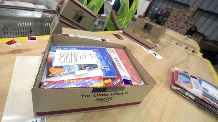 Revisa todo lo que contienen el kits del Programa Útiles Escolares que entrega la Junaeb