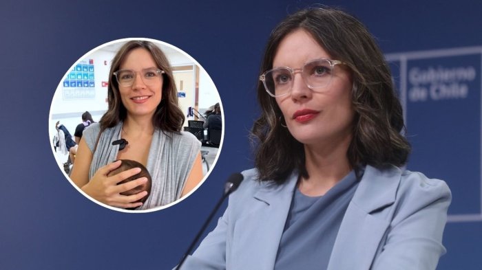 Camila Vallejo reapareció en video con su hijo recién nacido: “Un medicamento que salva vidas”