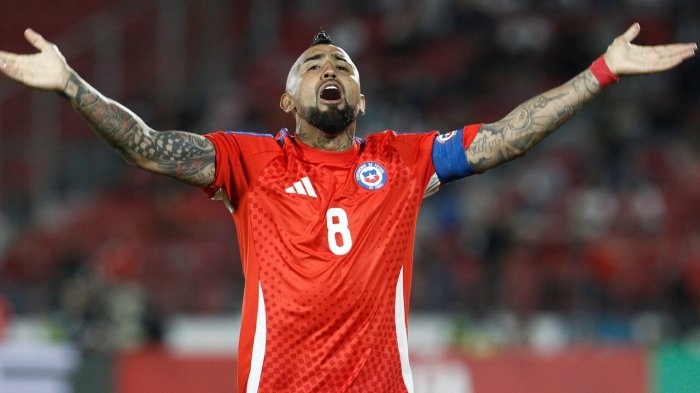 “Baño de humildad”: Prensa paraguaya calienta partido contra Chile con dardo a Arturo Vidal