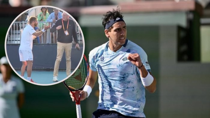 ¡Caliente partido! Tabilo superó al polémico Moutet que armó show y enfrentó a los chilenos en Miami