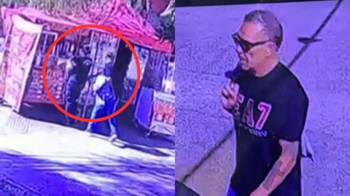 VIDEO | Captan robo a gendarme: Fue a comprar comida a un carrito y le sustrajeron arma de servicio