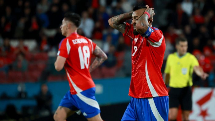 Tabla de posiciones Eliminatorias: Chile se mantiene último y mira de lejos el Mundial