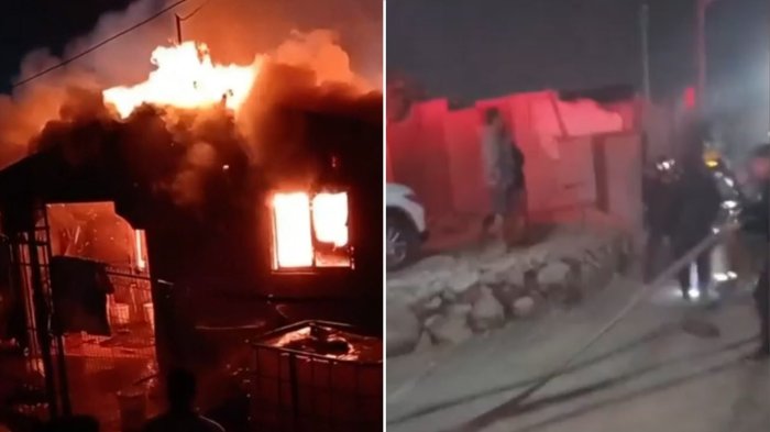 Techo de la casa colapsó: Lo que se sabe del incendio en Cerrillos donde murió una familia completa