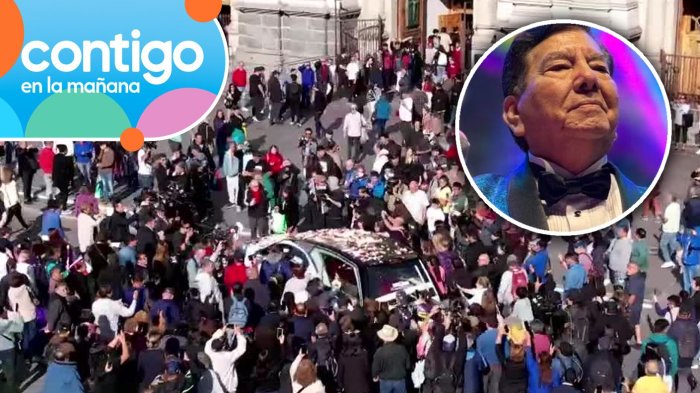 ¡Conmovedora despedida! Tommy Rey llegó a la Catedral de Santiago entre vitoreos y aplausos