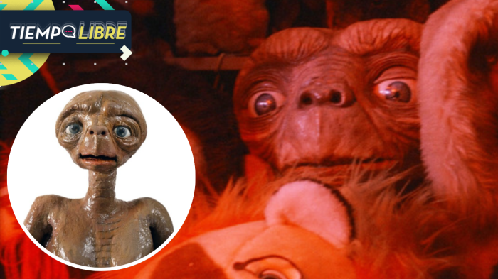 Subastan prototipo original de E.T. utilizado en la mítica película de Steven Spielberg