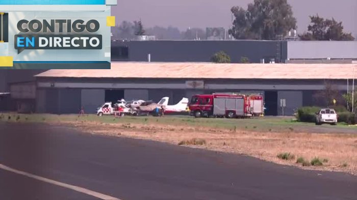 Operativo en Aeródromo de Tobalaba por presunto artefacto explosivo: Estaría dentro de una avioneta