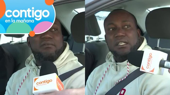 Conductor aprovechó fiscalización para realizar fuerte crítica a Ley Uber en Contigo en la Mañana