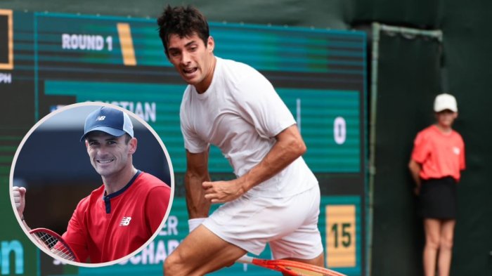 Cristian Garín rozó la hazaña en Houston al caer en ajustado duelo ante Tommy Paul