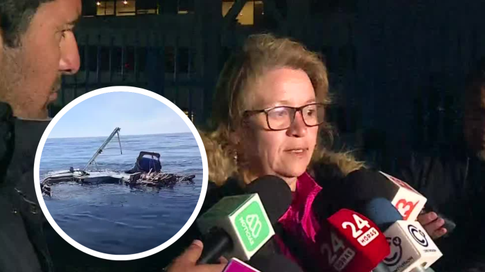 Familiar de pescador desaparecido en lancha “Bruma” tras hallazgo de balsa: “No tuvieron tiempo para activarla”