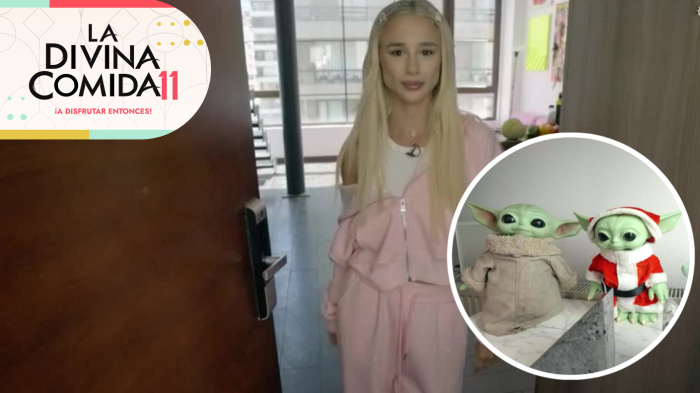 ¿Con un altar a baby Yoda?: Guarén mostró la intimidad de su departamento de soltera