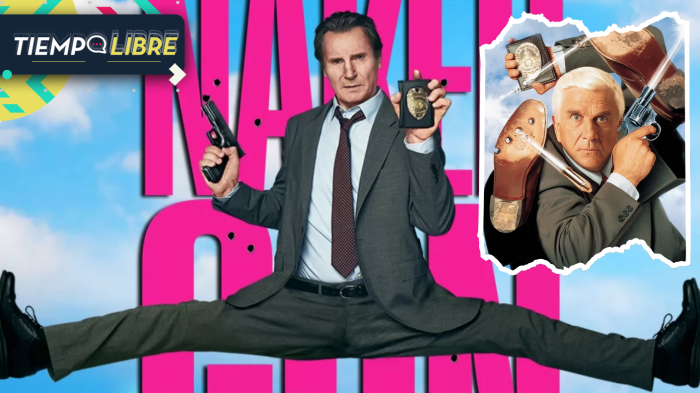 Liam Neeson sorprende al encarnar a Frank Drebin en el remake de ¿Y dónde está el policía?