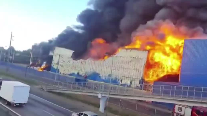 VIDEO | Así se vivió el gigantesco incendio y violenta explosión en Paine