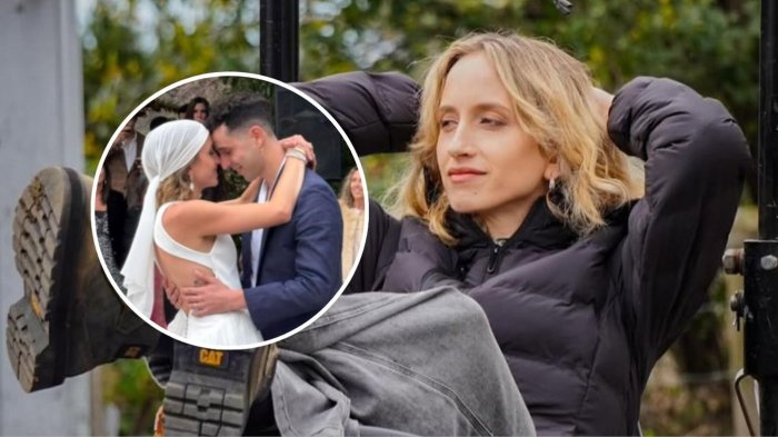 FOTOS | ¡Puro amor! Actriz Victoria de Gregorio se casó en íntima boda a orillas de la playa