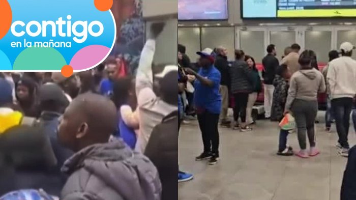 Registran masiva llegada de migrantes haitianos a Chile por reunificación familiar