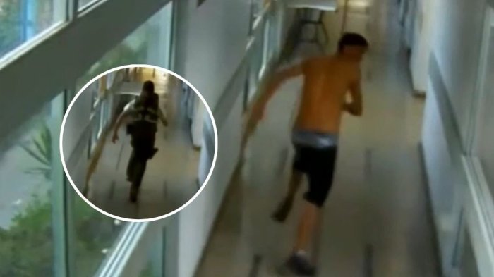 VIDEO | Detenido por VIF amenazó a carabinero y escapó de Cesfam en San Bernardo: Fue recapturado