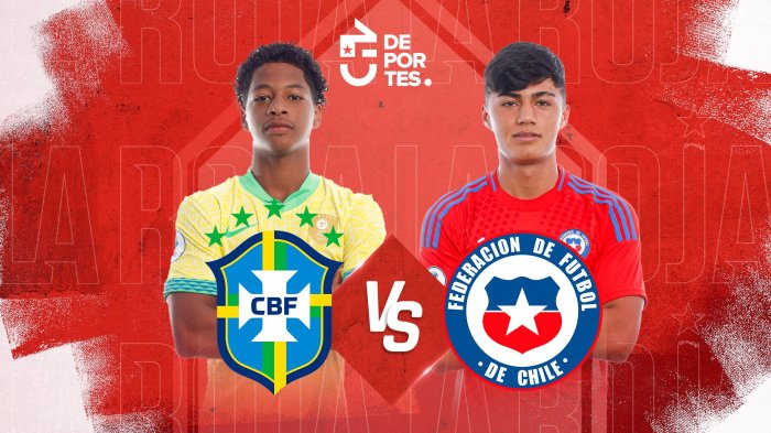 Chile Sub 17 vs Brasil: Dónde ver ONLINE y EN VIVO partido de semifinales del Sudamericano
