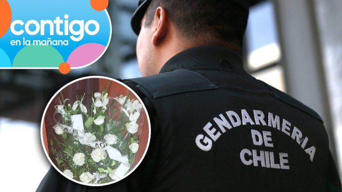 Atacan a gendarme en Cauquenes: Balearon su casa y enviaron corona de flores con amenazador mensaje