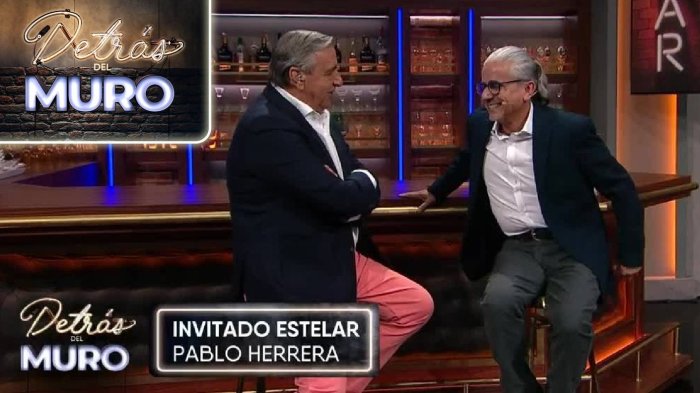 ¡El nuevo académico de la lengua! Pablo Herrera dejó la grande con su visita a Detrás Del Muro