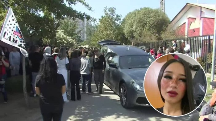 El último adiós a Martina: Despiden a una de las víctimas del Estadio Monumental