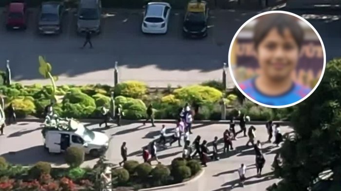 Funeral de Mylan Liempi: Cortejo de fallecido hincha albo llegó al cementerio