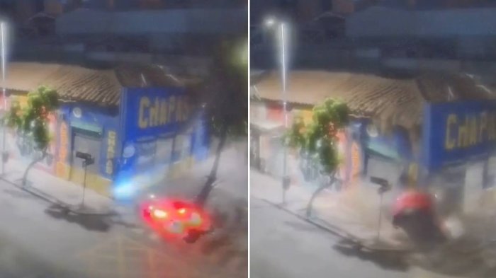 Video muestra momento exacto del choque que dejó 3 mujeres fallecidas en Santiago centro