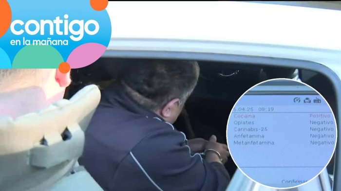 “Nunca vi nada raro”: Chofer de bus habría dado positivo por cocaína ad portas de Semana Santa